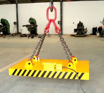 悍威直销吊运方坯用电永磁起重器 矩形坯用起重电永磁铁